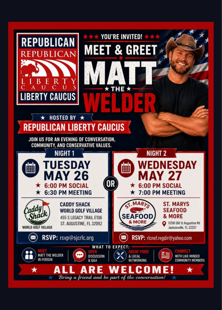 Matt the Welder NE Florida RLC May 26 and 27