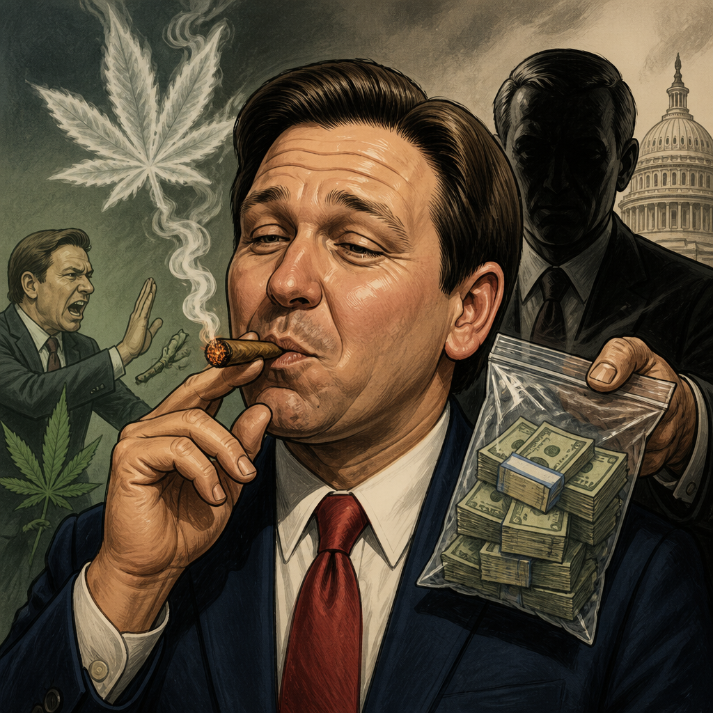 Ron DeSantis has endorsed candidates backed by Trulieve-funded PACs